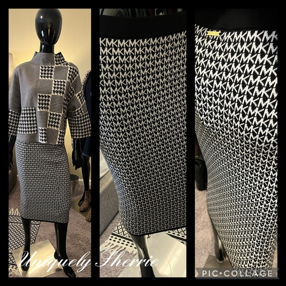 Michael Kors Dresses & Skirts - Michael Kors Black and White Women's Skirt